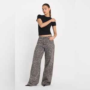 Sincerely Jules Leopard Jeans Size 7/28 * Similar